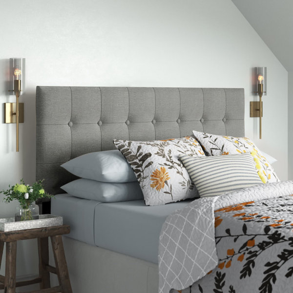 Andover Mills™ Richey Upholstered Panel Headboard & Reviews Wayfair